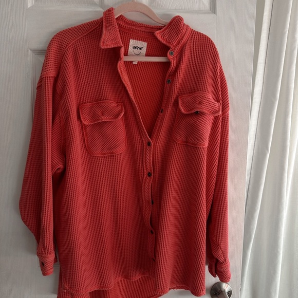 aerie Tops - COPY - Aerie lumberjane waffle shirt